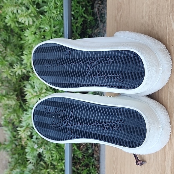 Vintage Havana Hearty Sneaker Mule Women Size 8.5 White Taupe Gold - Picture 11 of 15